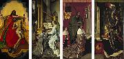 Hugo van der Goes The Trinity Altarpiece oil painting artist
